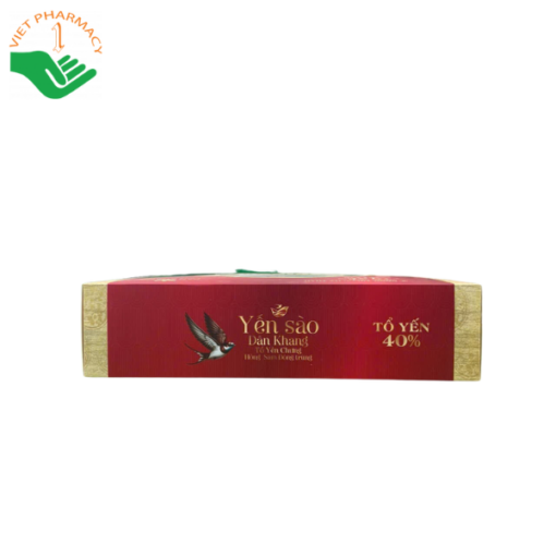 Yến sào Dân Khang tổ yến chưng - Hồng sâm đông trùng 40% (6 lọ x 40ml)