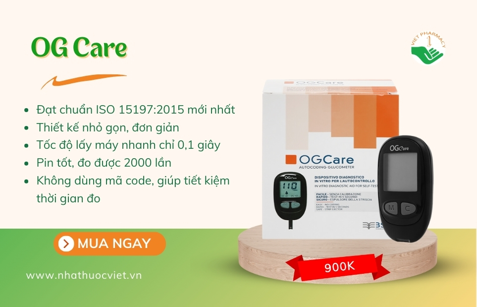 Máy đo đường huyết OG Care