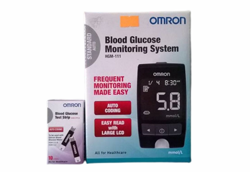 Máy đo đường huyết Omron HGM - 111