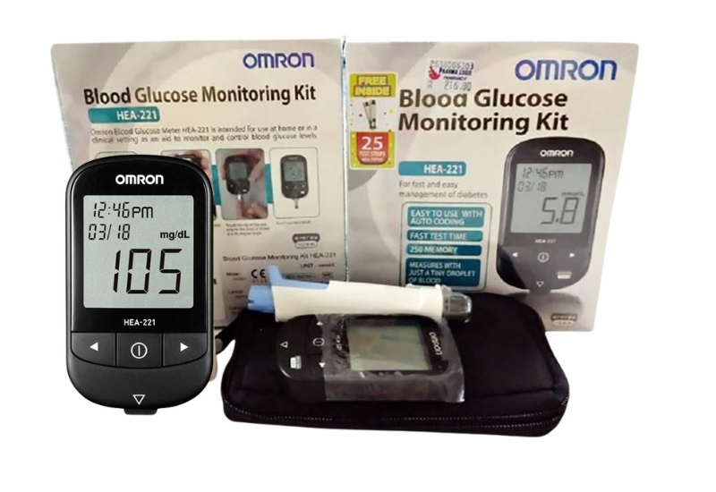 Máy đo đường huyết Omron HEA - 221