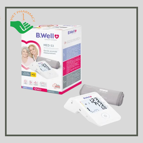 Máy đo huyết áp bắp tay B.Well Swiss MED-53
