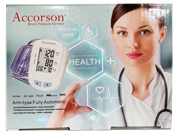 Máy đo huyết áp bắp tay tự động Accorson AM32