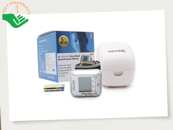 Máy đo huyết áp cổ tay Microlife BP 3BJ1-4D