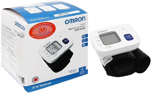 Máy đo huyết áp cổ tay tự động Omron HEM-6161