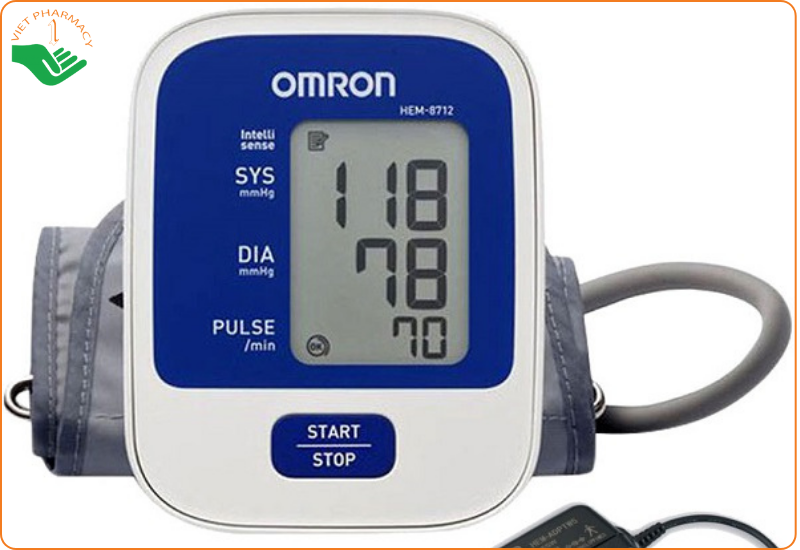 Máy đo huyết áp của Nhật Omron HEM - 8712