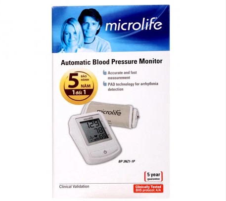 Máy đo huyết áp Microlife bắp tay tự động BP 3NZ1-1P