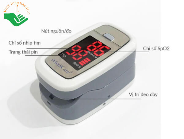 Máy đo nhịp tim và SpO2 iMediCare iOM A3