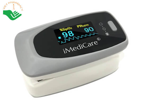 Máy đo nồng độ bão hòa oxy trong máu (SPO2) và nhịp tim iMediCare iOM-A8