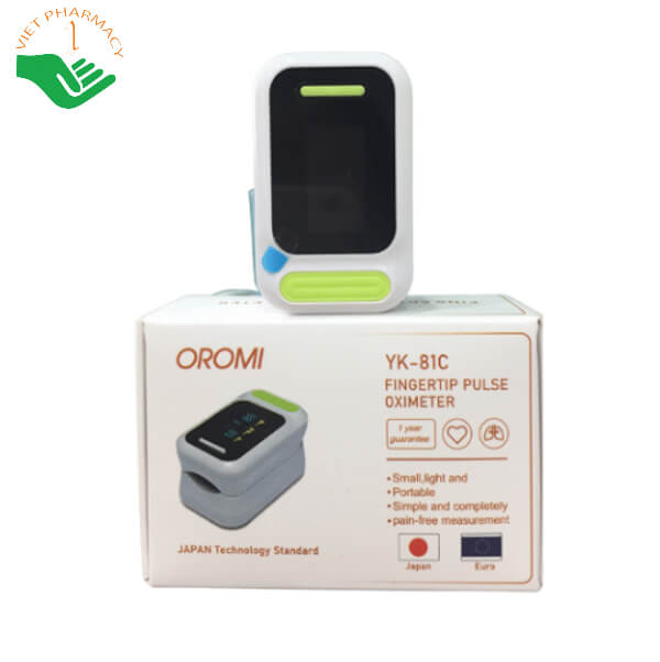 Máy đo nồng độ Oxy trong máu Oromi YK-81C Nhật Bản