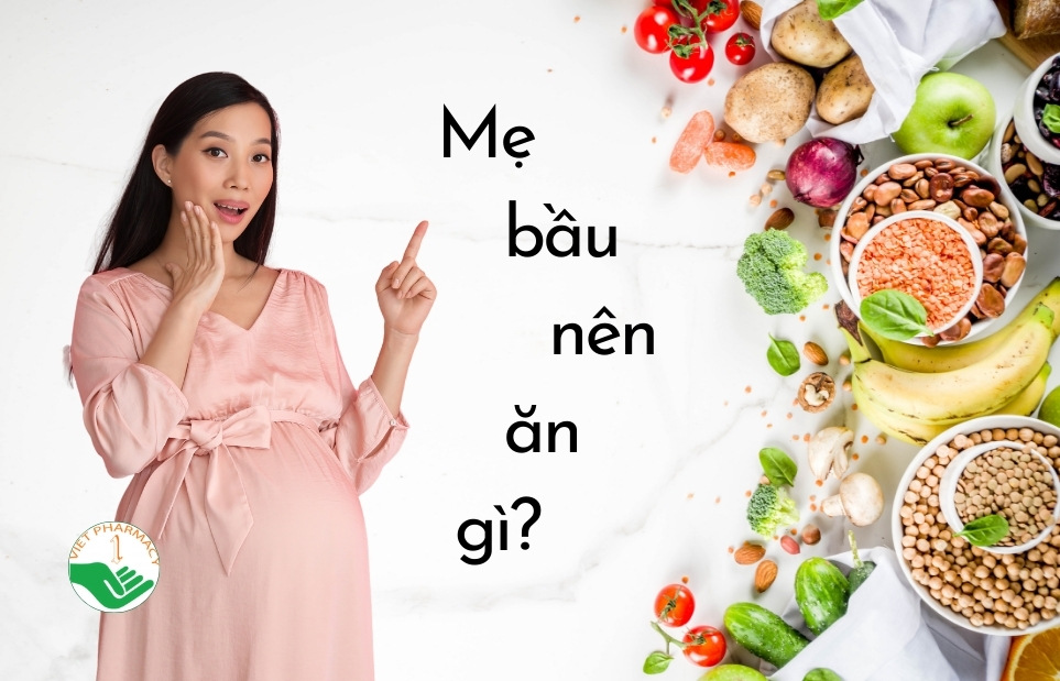 Mẹ bầu ăn gì để da trắng hồng