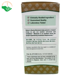 Viên điều hòa giấc ngủ Nature’s Bounty Melatonin 5mg hộp 60 viên