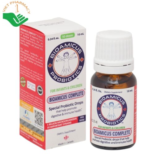 Men vi sinh 10 chủng BioAmicus Complete