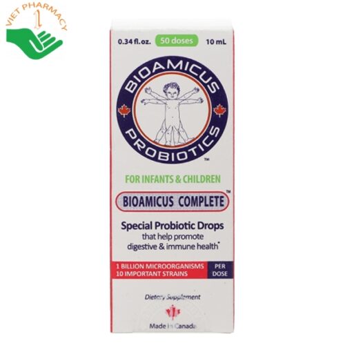 Men vi sinh 10 chủng BioAmicus Complete