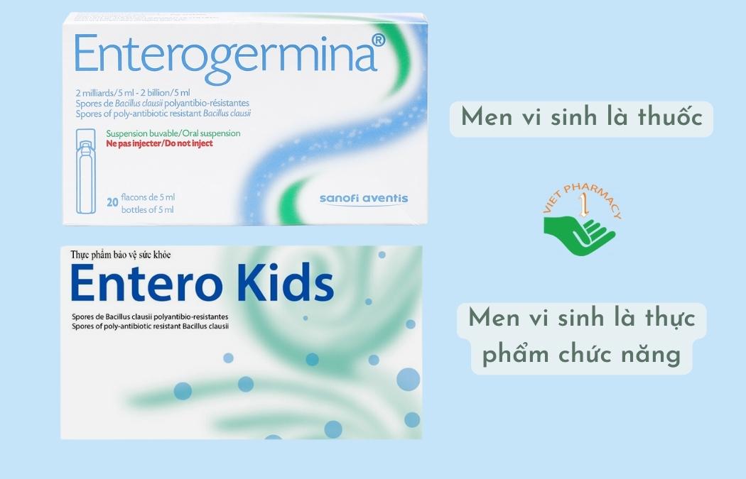 Men vi sinh có thể là thuốc hay TPCN tùy theo sản phẩm