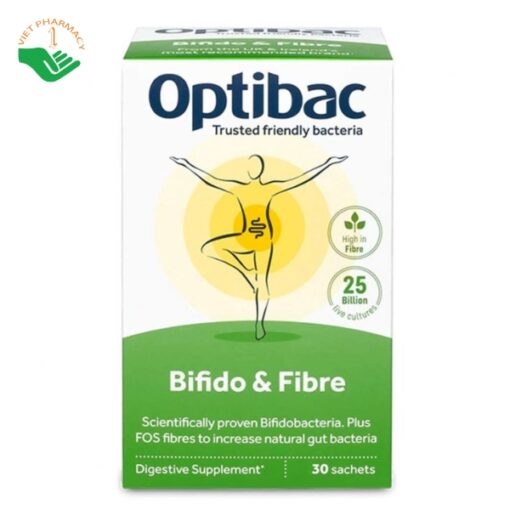 Men vi sinh Optibac xanh Bifido & Fibre