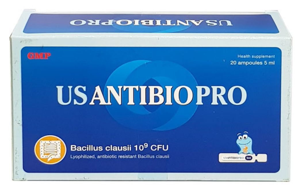 Men vi sinh Usantibiopro dạng ống