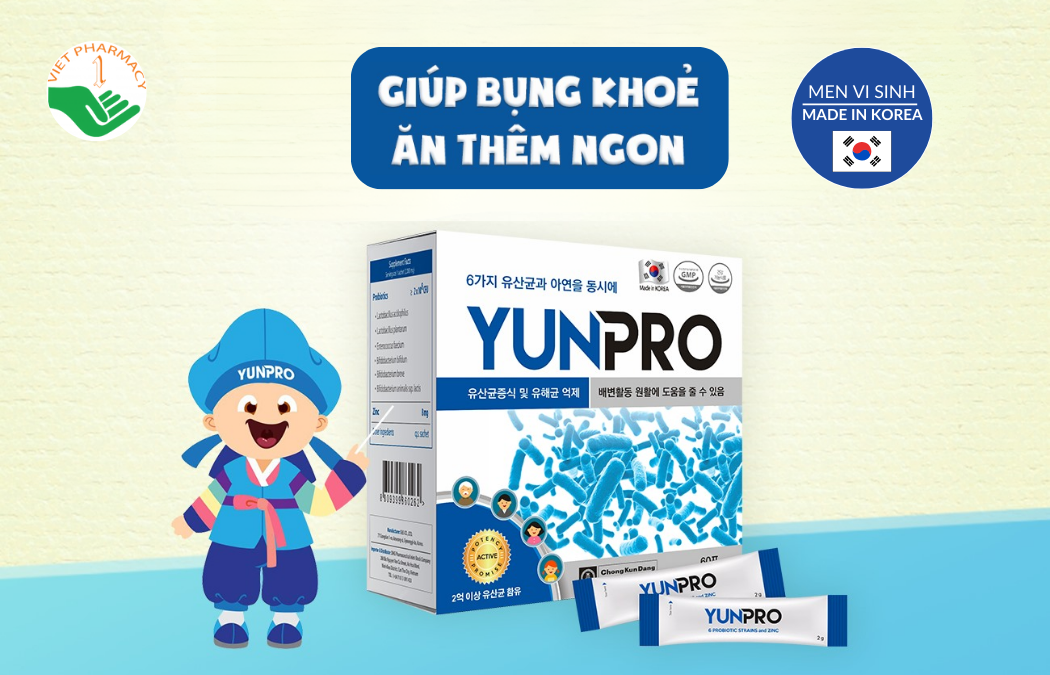Men vi sinh Yunpro