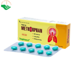 Thuốc Methorphan hỗ trợ điều trị ho khan, ho có đờm (2 vỉ x 10 viên)