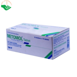 Thuốc Metomol Tablet điều trị đau nửa đầu (10 vỉ x 10 viên)