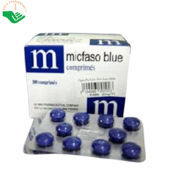 Thuốc Micfasoblue sát khuẩn đường tiết niệu (10 vỉ x 10 viên)