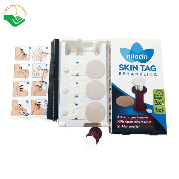 Miếng dán điều trị mụn thịt Nilocin Skin Tag hiệu quả nhanh
