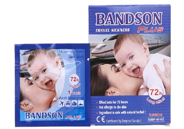 Miếng dán say xe Bandson Plus