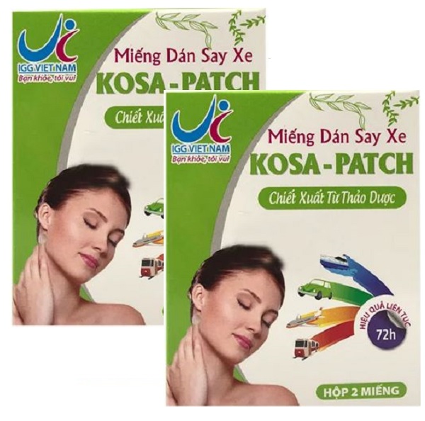Miếng dán chống say tàu xe Kosa