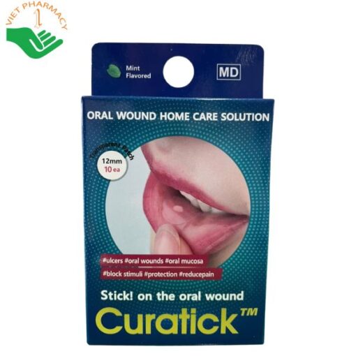 Miếng dán nhiệt miệng Curatick