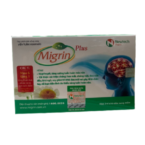 Viên nang mềm Migrin