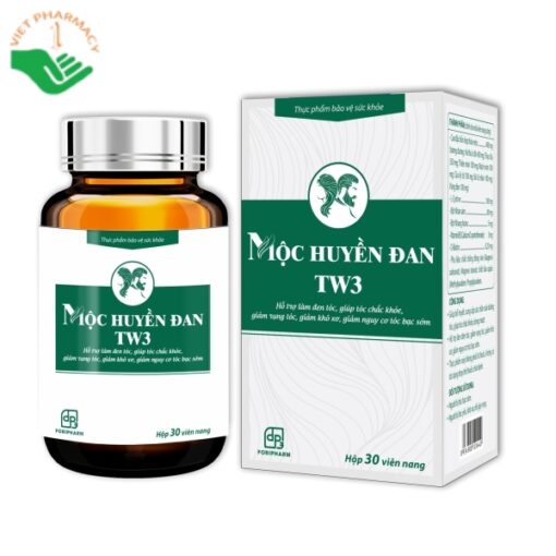 Mộc Huyền Đan TW3 hỗ trợ làm đen tóc giảm rụng tóc