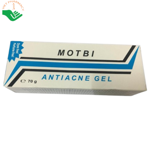 Motbi Antiacne Gel kiểm soát dầu, hỗ trợ điều trị và ngăn ngừa mụn (70g)