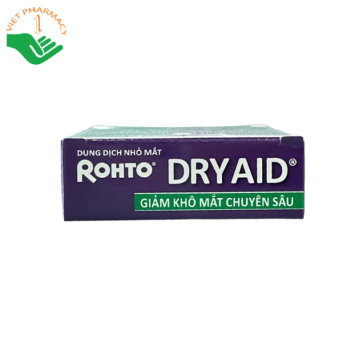 Dung dịch nhỏ mắt giảm khô mắt chuyên sâu Rohto Dry Aid 10ml