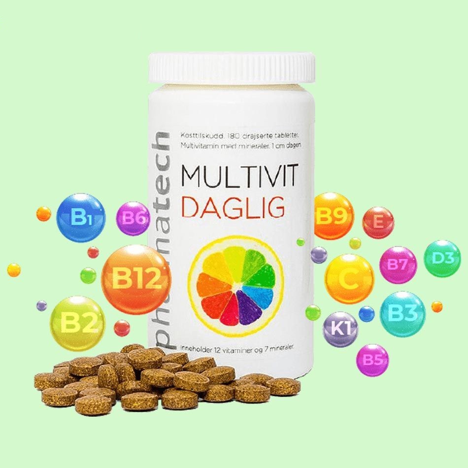 Viên uống multivit daglig bổ sung vitamin và khoáng chất