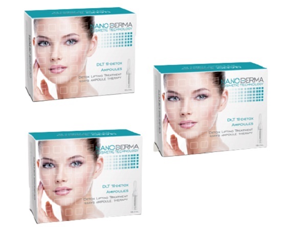 Tinh chất serum thải độc Nanoderma Dlt10 Detox Ampoules