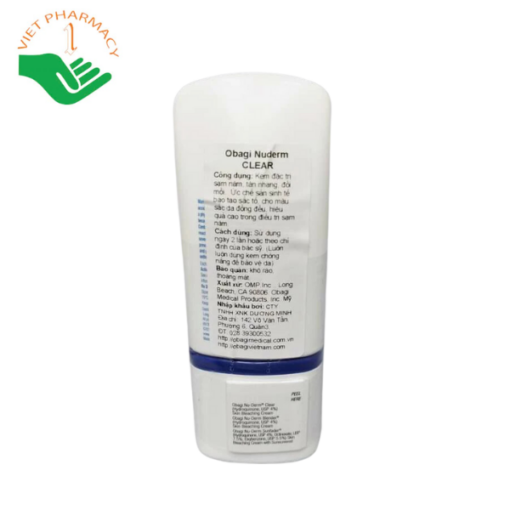 Kem dưỡng trắng da, mờ nám sạm Obagi Nu-Derm Blend Fx PM 5 57g