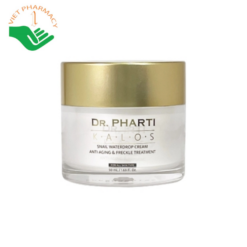 Kem dưỡng da chống lão hóa & trị ​​tàn nhang Dr.Pharti Kalos Snail Waterdrop Cream Anti-Aging & Freckle Treatment 50ml