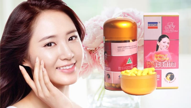 Thực phẩm bảo vệ sức khỏe Placentra Essence of baby sheep 35000mg