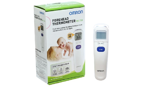 Nhiệt kế điện tử đo trán Omron MC-720