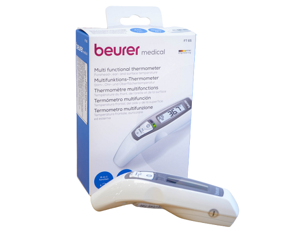 Nhiệt kế điện tử hồng ngoại đo tai trán Beurer FT65