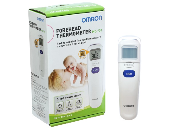 Nhiệt kế đo trán Omron MC-720