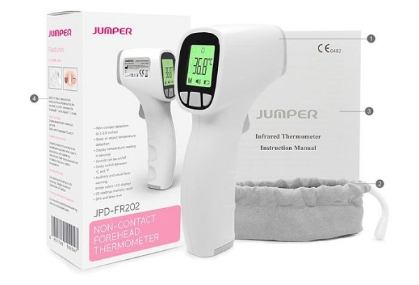 Nhiệt kế hồng ngoại không tiếp xúc Jumper FR202