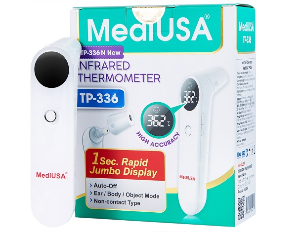 Nhiệt kế hồng ngoại MediUSA TP-336N