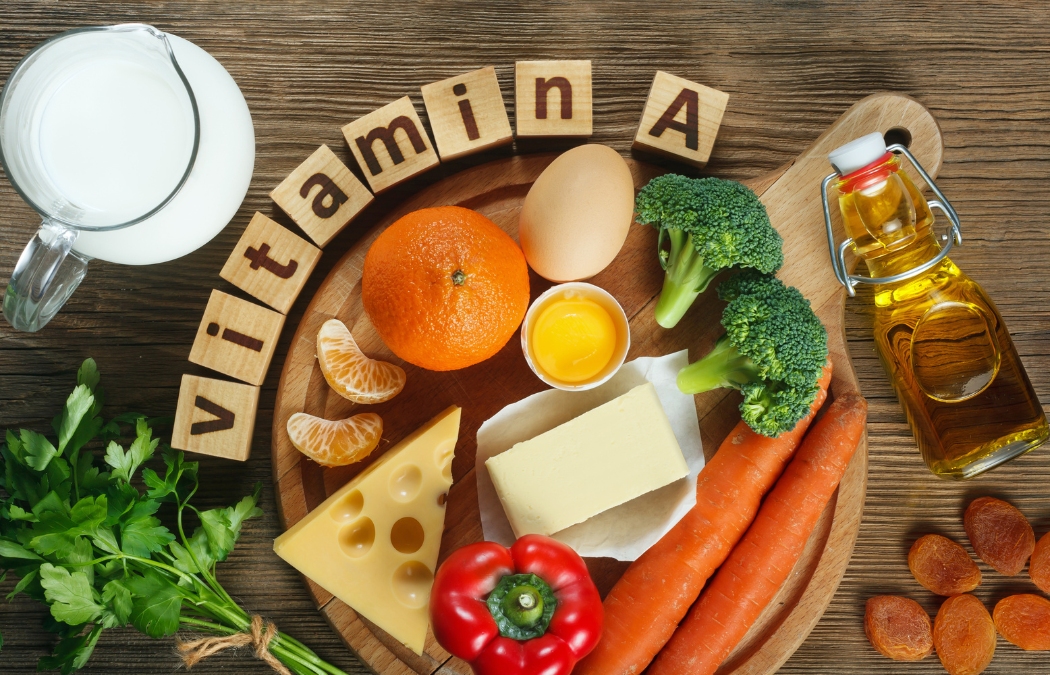 Nhóm thực phẩm giàu vitamin A