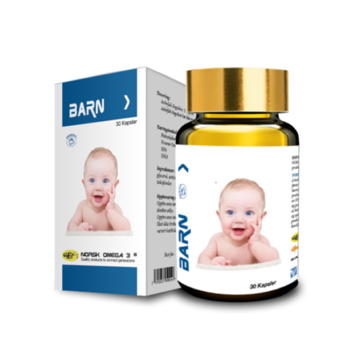 Norsk Barn Hộp 30 viên (Norsk Omega – 3 chuyên biệt cho bé).