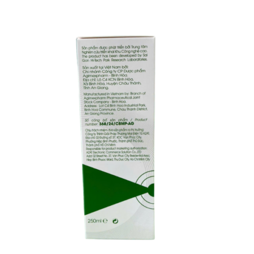 Nước súc miệng dược chất thiên nhiên kháng khuẩn ASIN 250ml