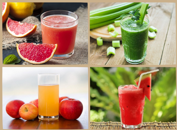 Các loại nước ép giải độc gan
