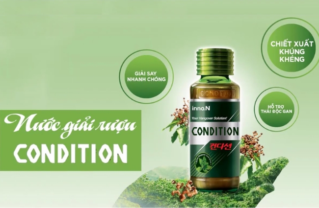 Nước giải rượu Condition
