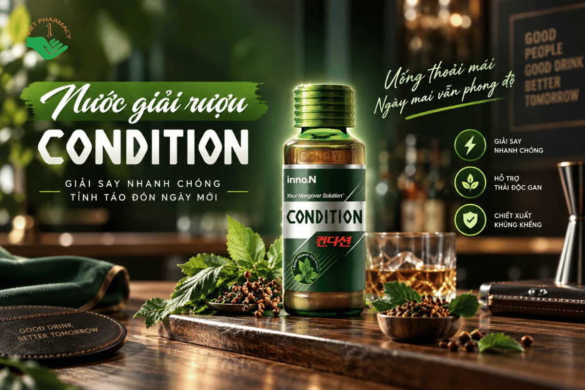 Nước giải rượu Condition
