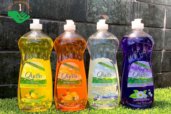 Nước rửa chén Queen có độ pH vừa phải