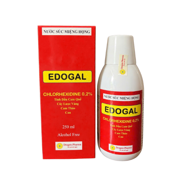 Nước súc miệng họng EDOGAL